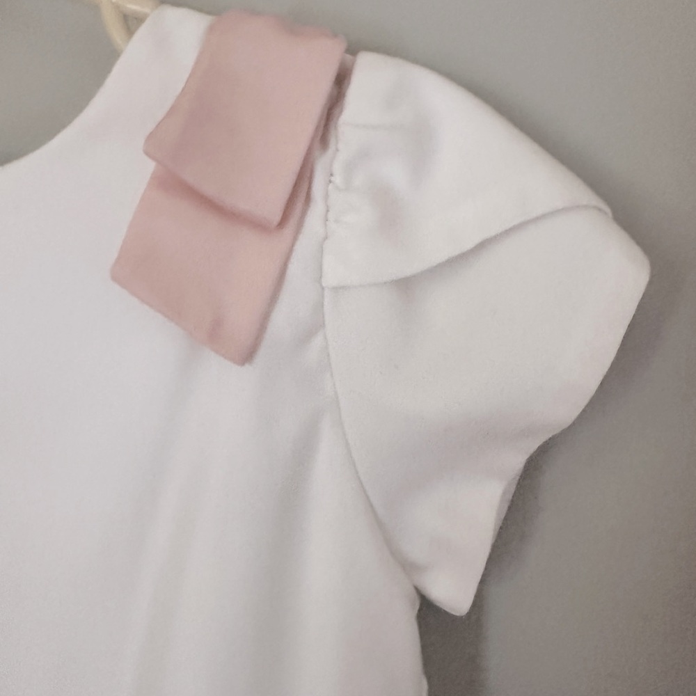 Adorable White and Pink Ballerina Dress - Picture 5 of 7